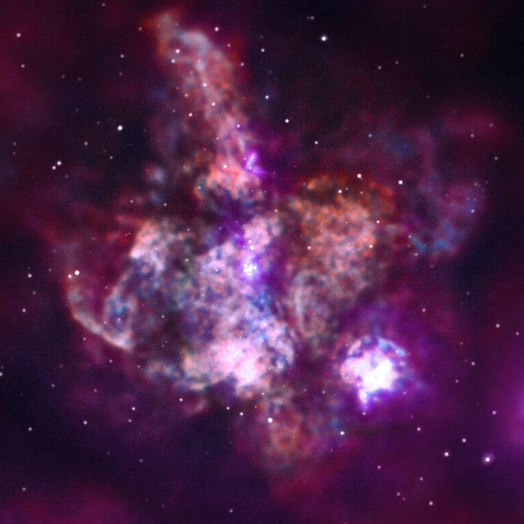 nebuleuse de la Tarentule chandra