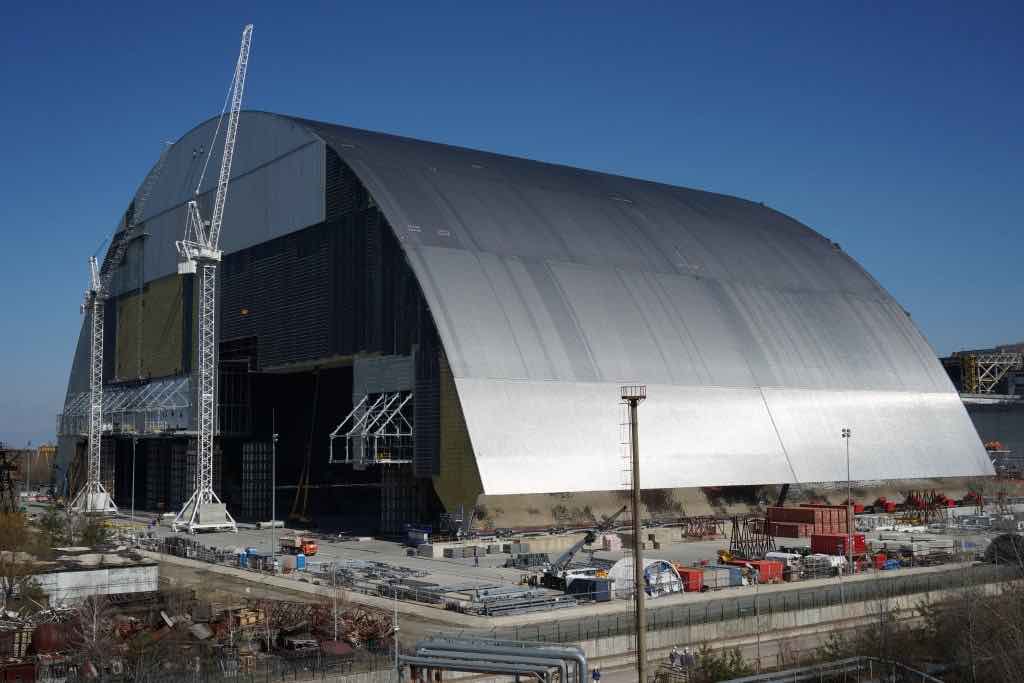 nouvelle structure confinement tchernobyl