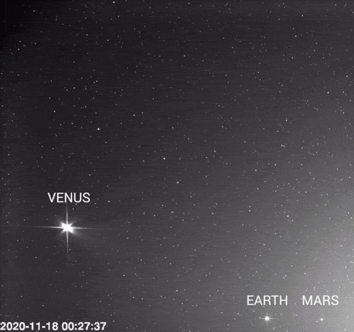 orbiteur solaire revele venus terre mars meme cliche brillant mille feux