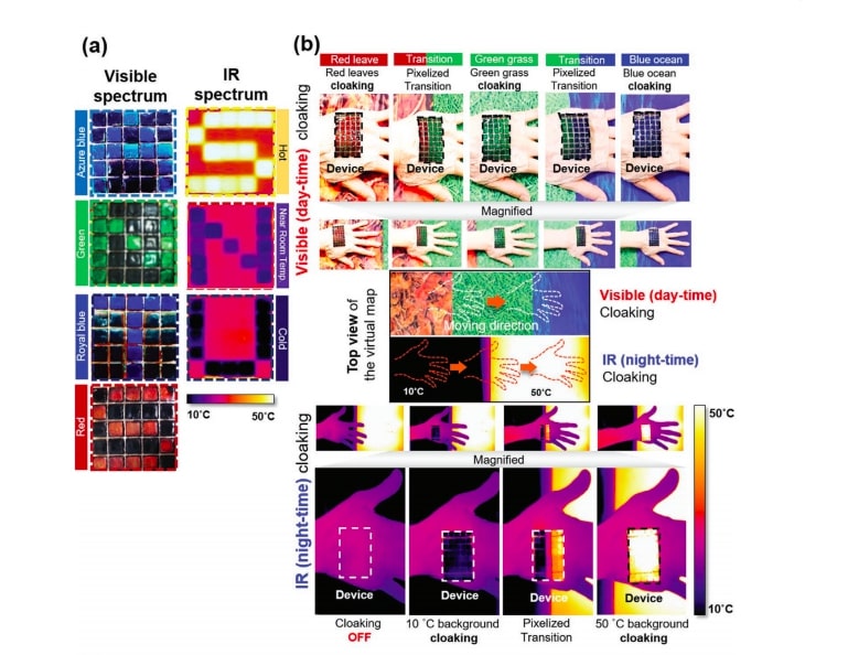 peau camouflage universite seoul exemples