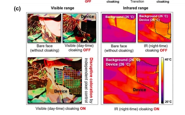 peau camouflage universite seoul exemples