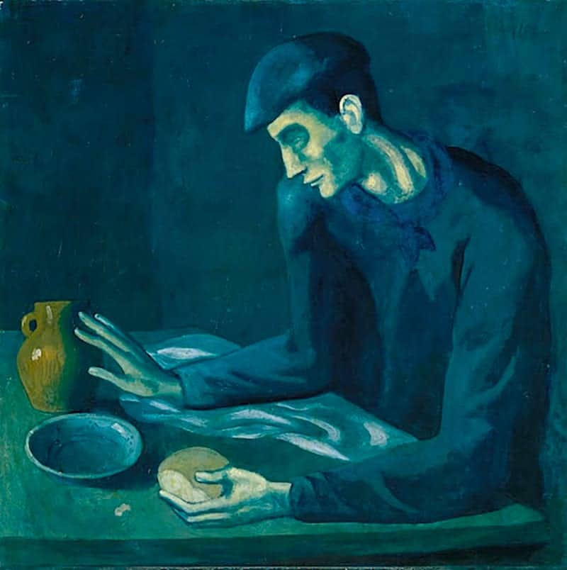 peinture repas de l aveugle picasso