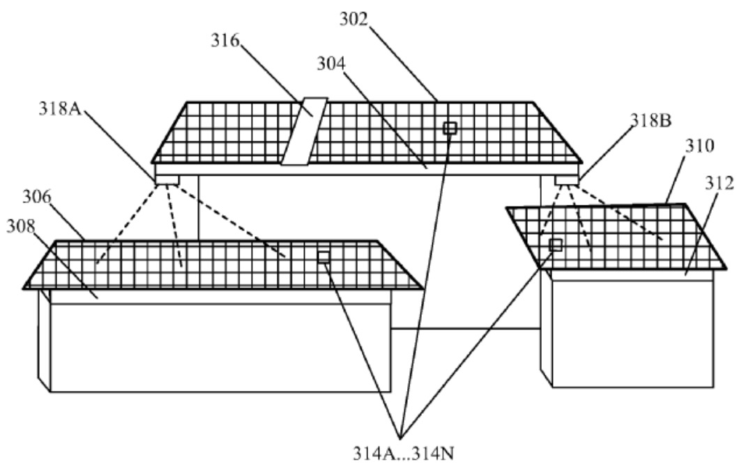 tesla systeme laser elimination saletes panneaux solaires schema technique brevet
