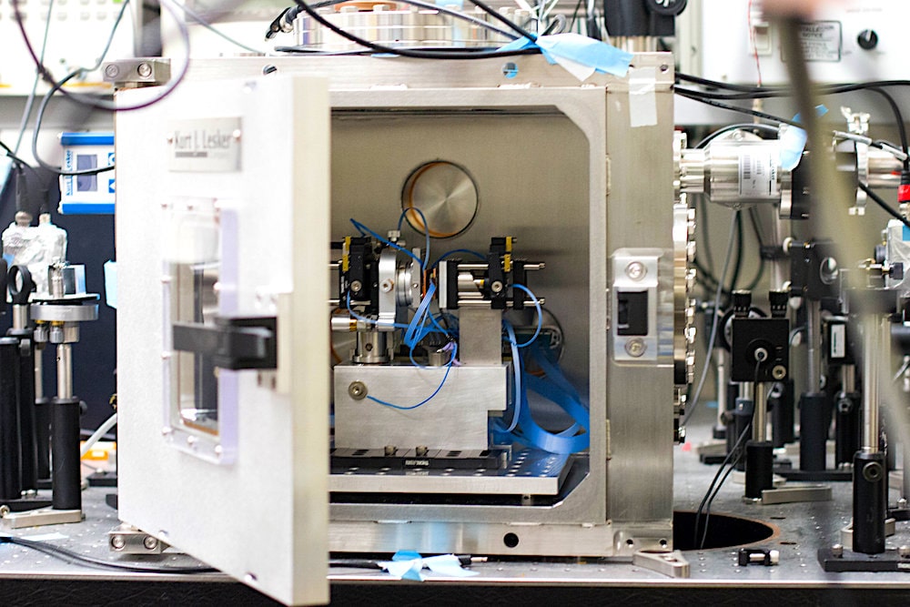 transfert energie thermique vide dispositif experimental