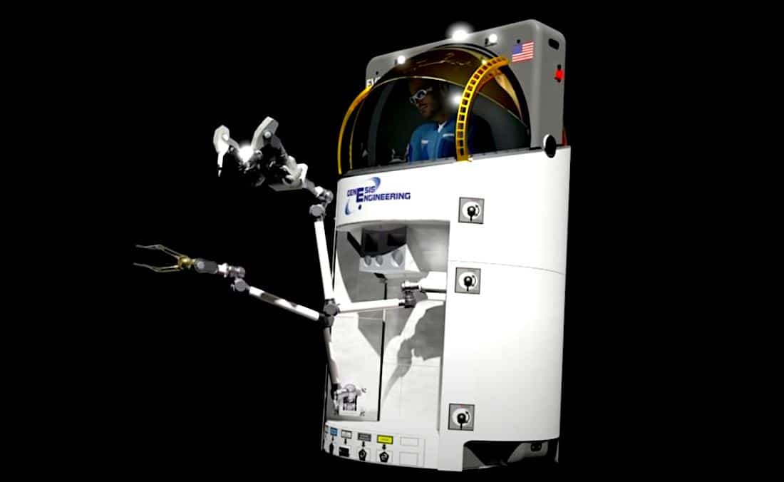 vaisseau unipersonnel orbital reef