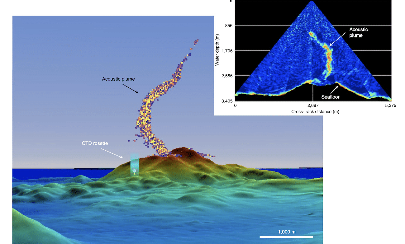 vue 3d nouvel edifice volcanique
