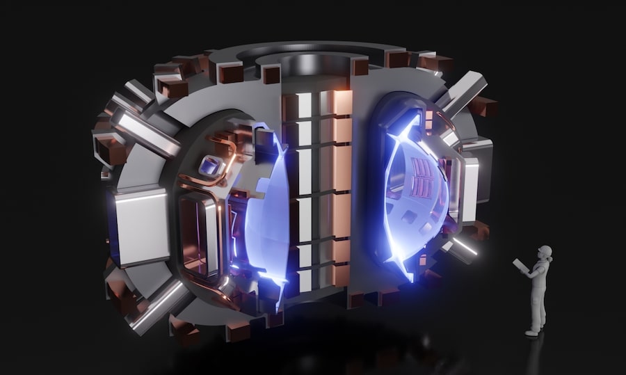 vue coupe reacteur fusion sparc