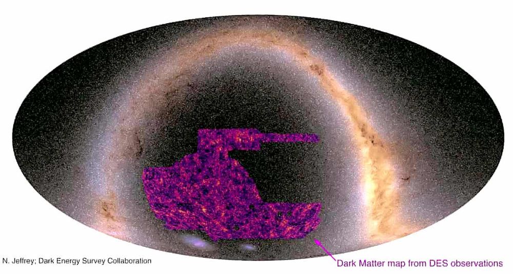Des astronomes créent la plus grande carte de la matière noire dans l'Univers observable