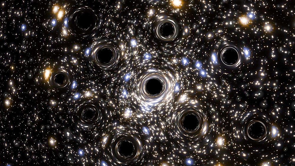 Un "essaim" de trous noirs se déplace actuellement à travers la Voie lactée