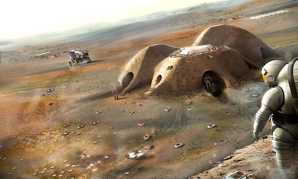 De nouvelles techniques et matériaux de construction pour la colonisation de la planète rouge