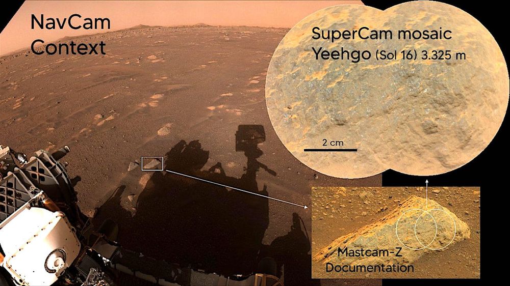 Perseverance commence sa recherche de traces de vie sur Mars et déploie son laser pour la première fois