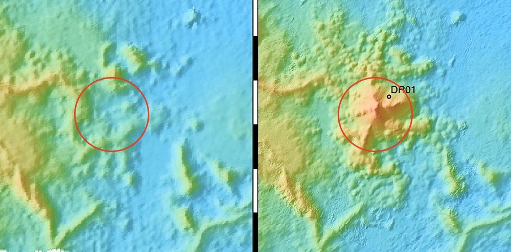 La plus grande éruption sous-marine jamais enregistrée donne naissance à un nouveau volcan massif