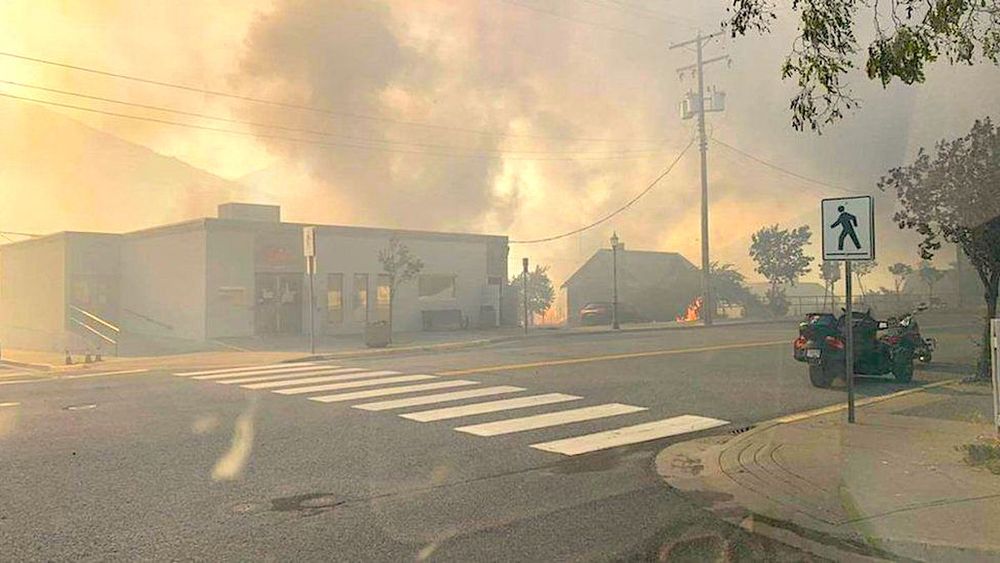 Record de chaleur au Canada : un village entier réduit en cendres