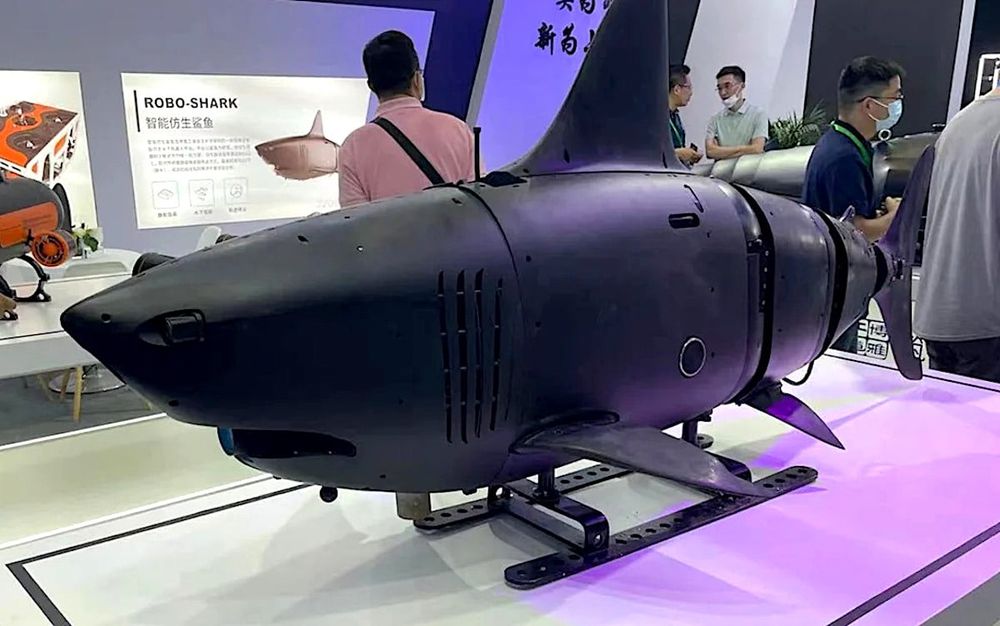 ROBO-SHARK, un sous-marin autonome chinois en forme de requin utilisant l'IA pour cibler les ennemis