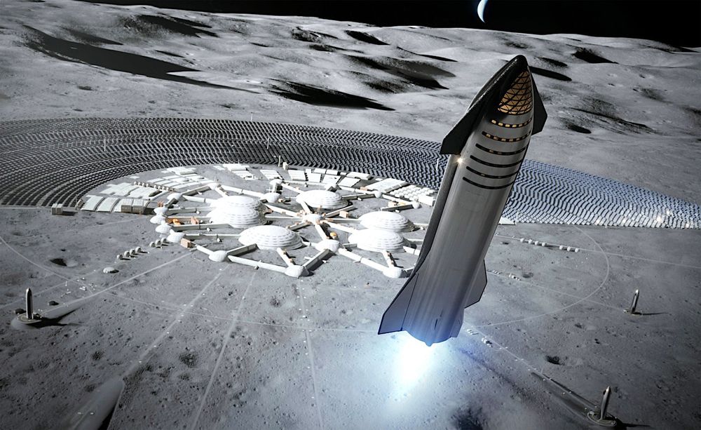 SpaceX prévoit d'atterrir sur la Lune d'ici 2022