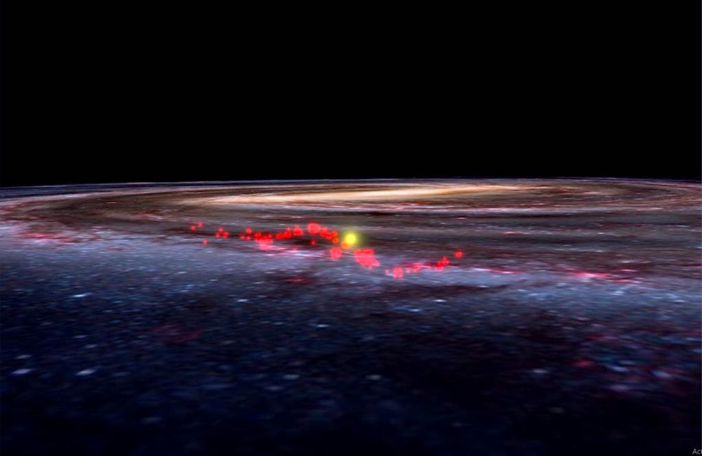 Une mystérieuse « vague » de gaz formant des étoiles pourrait être la plus grande structure de la galaxie