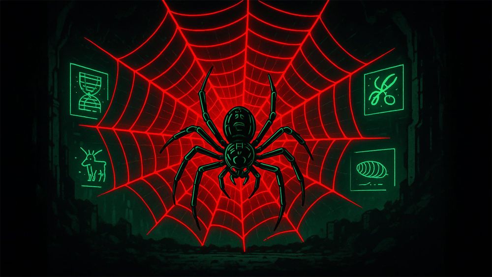 Soie d’araignée rouge fluo : révolution scientifique ou coup de com’ ?