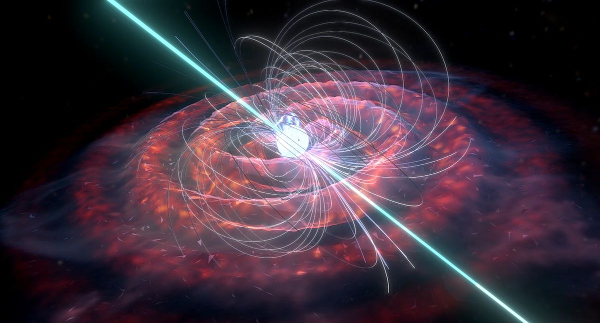 Découverte du champ magnétique le plus puissant jamais détecté dans l'Univers