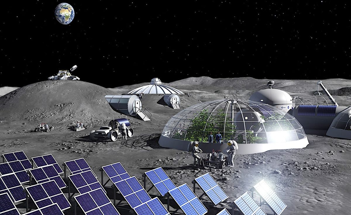 Base lunaire : une entreprise privée transformera la roche en oxygène et en matériaux de construction