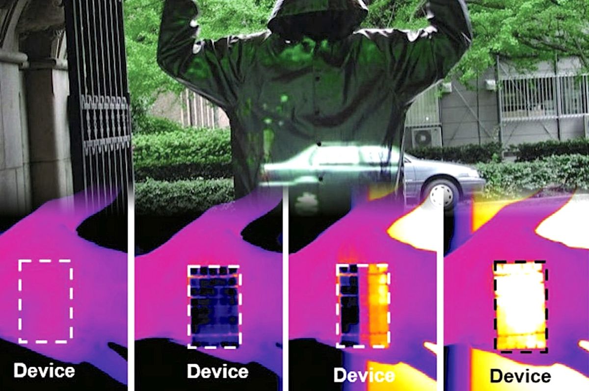 Innovation : une peau artificielle rendant invisible, même aux yeux des caméras thermiques