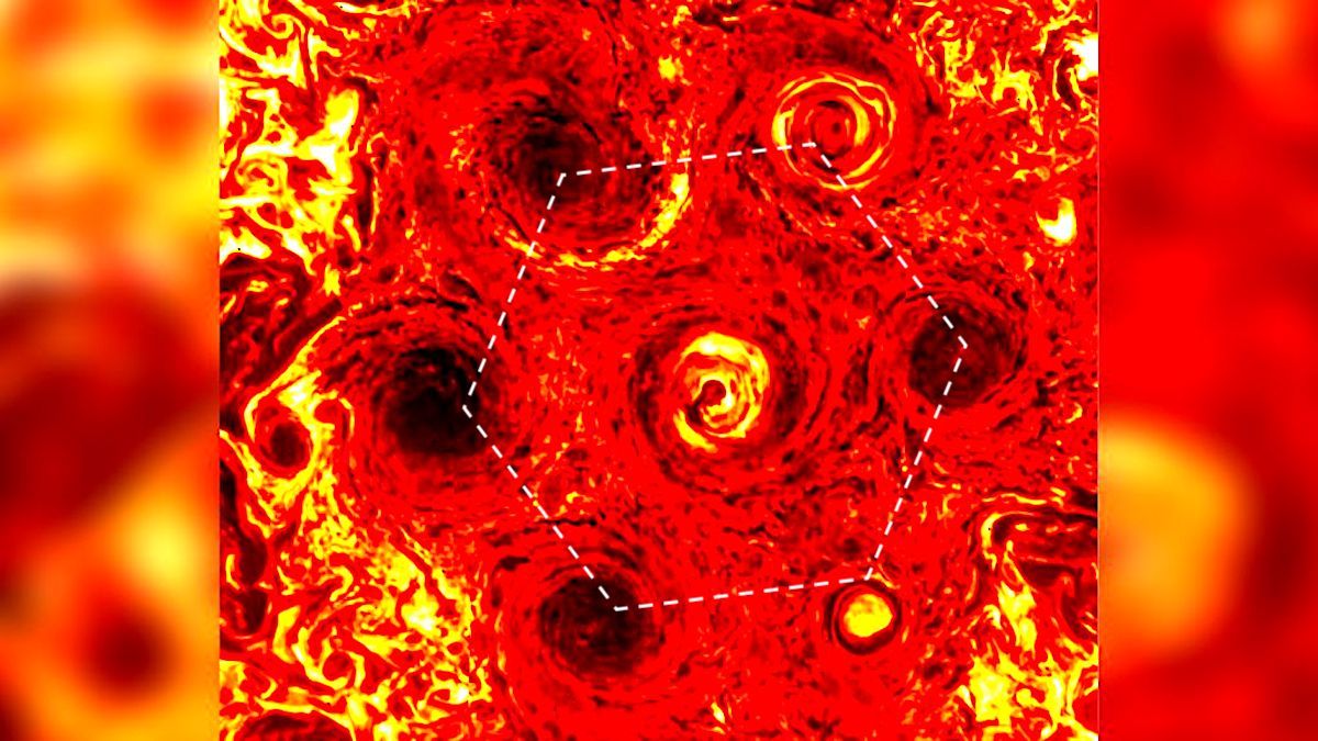 Le mystère des gigantesques tempêtes géométriques de Jupiter est sur le point d'être résolu