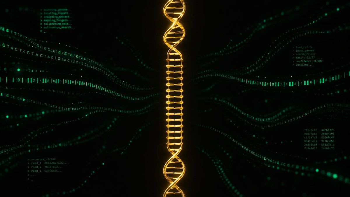 Claude découvre seul un nouveau système génétique proche de CRISPR