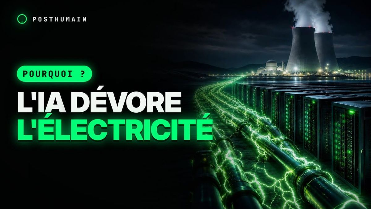 Pourquoi l'IA dévore autant d'électricité (et Google le nucléaire)