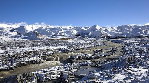 D'anciens virus inconnus découverts dans un glacier tibétain