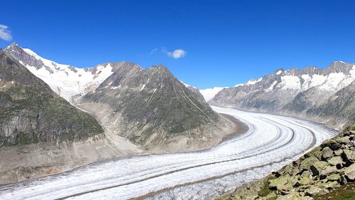 Les températures record en Europe ont fait fondre les glaciers suisses