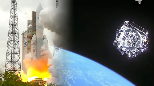Lancement réussi pour le plus grand télescope spatial au monde, James Webb