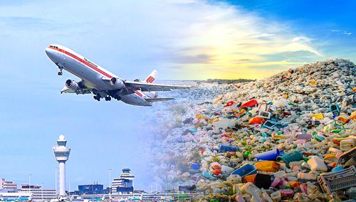 Une nouvelle technologie convertit les déchets plastiques en carburéacteur en une heure