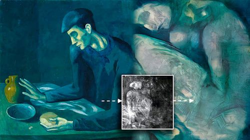 Un nu caché dans une peinture célèbre de Picasso révélé par l'intelligence artificielle