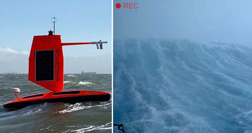 Pour la première fois, un drone océanique capture des images de l'intérieur d'un ouragan