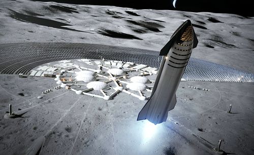 SpaceX prévoit d'atterrir sur la Lune d'ici 2022