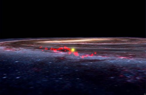 Une mystérieuse « vague » de gaz formant des étoiles pourrait être la plus grande structure de la galaxie