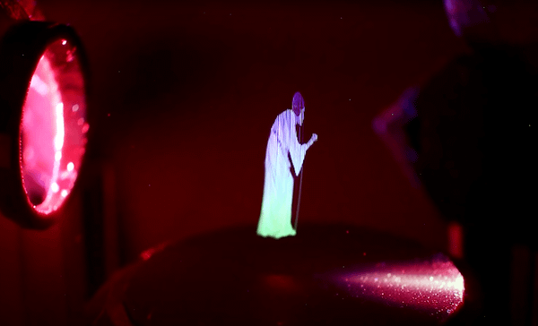 Des chercheurs ont réussi à créer des hologrammes interactifs qui se déplacent dans les airs