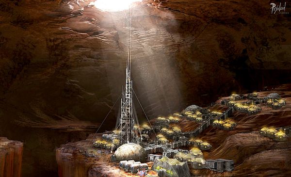Colonisation de Mars : les entrées des grottes martiennes offriraient une protection efficace contre les radiations