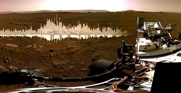 Perseverance : premier enregistrement audio de Mars et premier panorama 360°