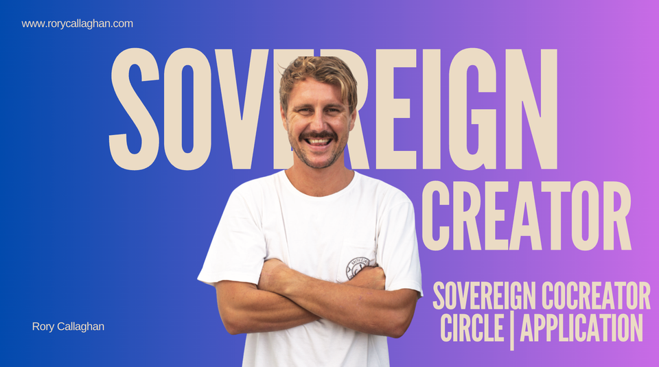 SOVEREIGN CoCreator CIRCLE |Apply to “ENTER THE FIELD”