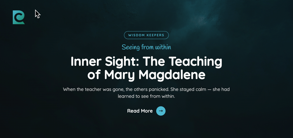 Inner Sight: The Teaching of Mary Magdalene
