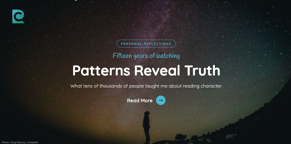 Patterns Reveal Truth