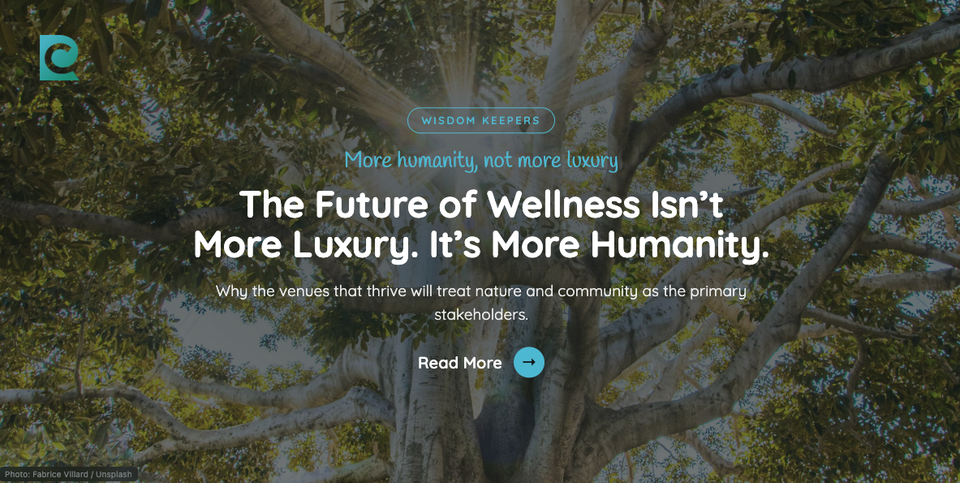 The Future of Wellness Isn't More Luxury. It's More Humanity.