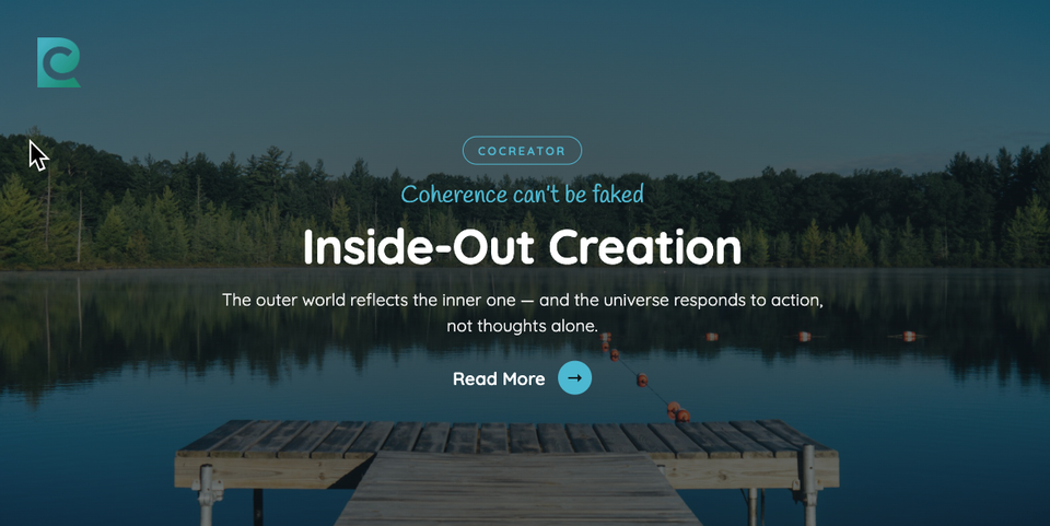 Inside-Out Creation | The Outer World Reflects the Inner One