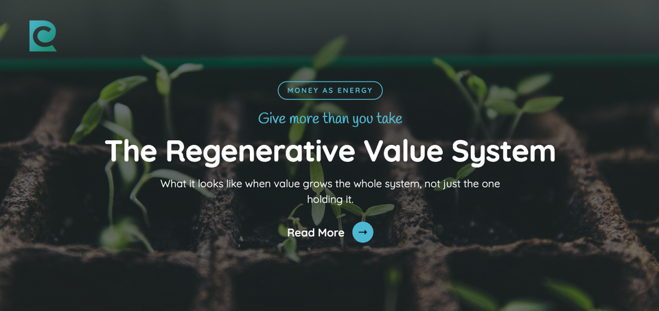 The Regenerative Value System | Architecture brief
