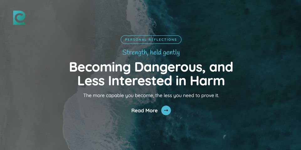 Becoming Dangerous, and Less Interested in Harm