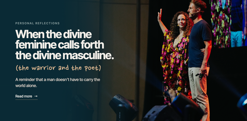 When the Divine Feminine Calls Forth the Divine Masculine