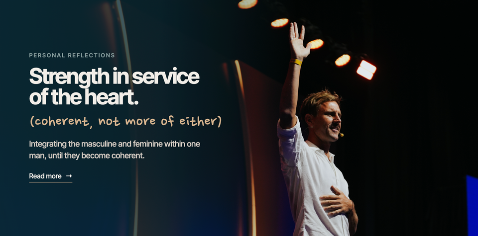 Strength in Service of the Heart