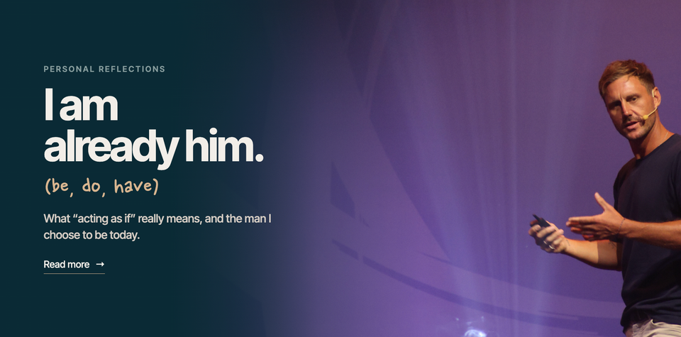 I Am Already Him | Be, Do, Have & Bend Reality From Inside Out
