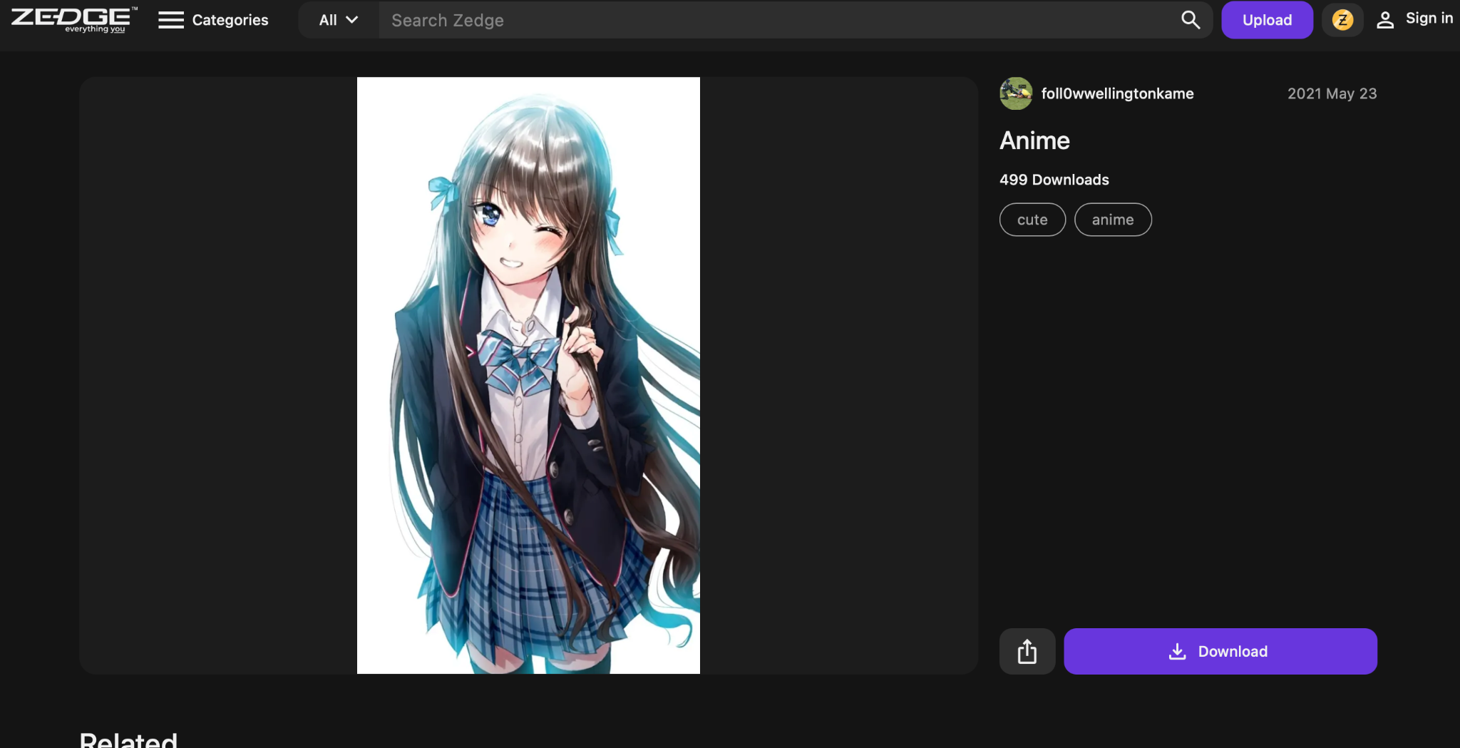 cute anime wallpaper with white background