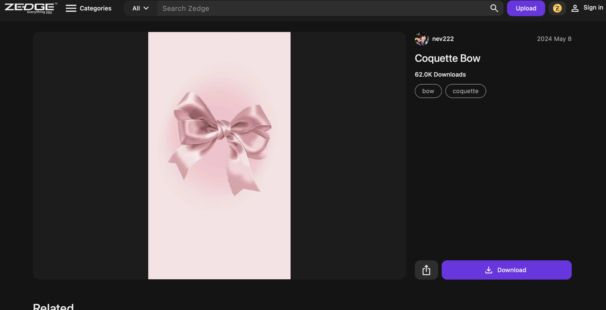  coquette wallpaper pink bow background, phone